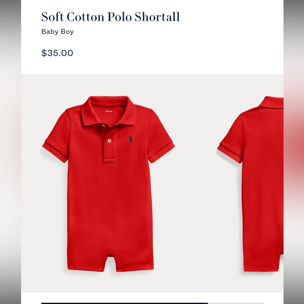 Ralph Lauren Vibrant Red Polo